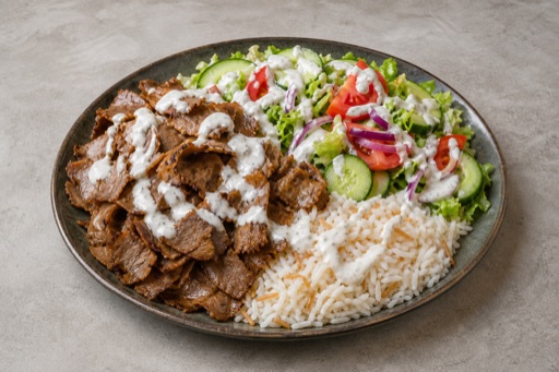 European kebab bowl P10 — Germany dish