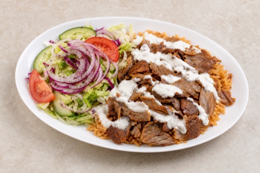 European kebab bowl P03 — Germany dish