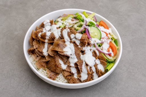 European kebab bowl P09 — Germany dish