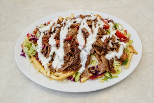 Danish kebab box P03 — Denmark dish