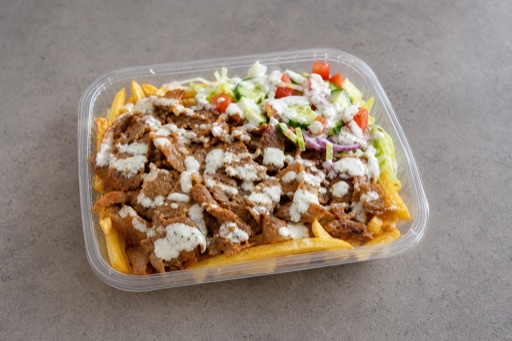 Danish kebab box P07 — Denmark dish