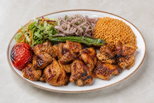 Photorealistic DK Grilled chicken meal turkish P03 food image by VDAMO