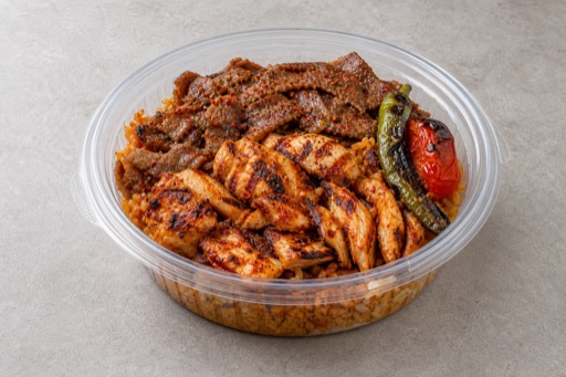 Photorealistic DK Grilled chicken meal turkish P07 food image by VDAMO
