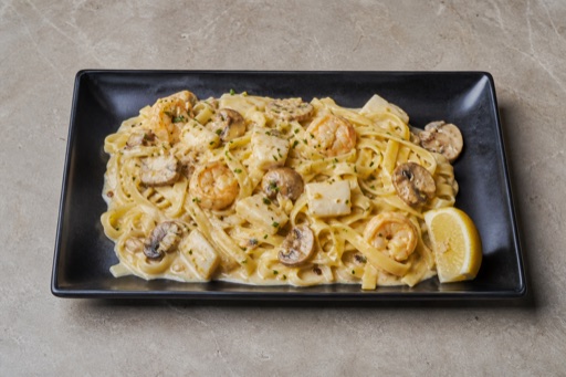 DK Creamy mushroom pasta western P02 — Denmark dish