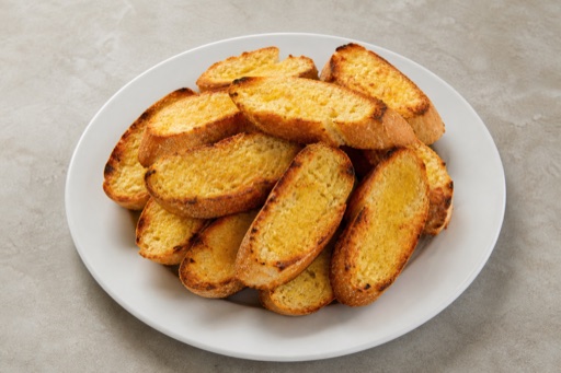 DZ Garlic bakery toast street-food menu photo, Algeria menu images by VDAMO