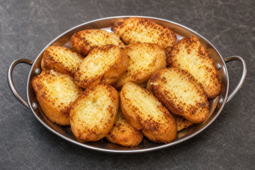 DZ Garlic bakery toast street-food P05 — Algeria dish
