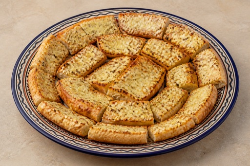 DZ Garlic bakery toast street-food P10 — Algeria dish