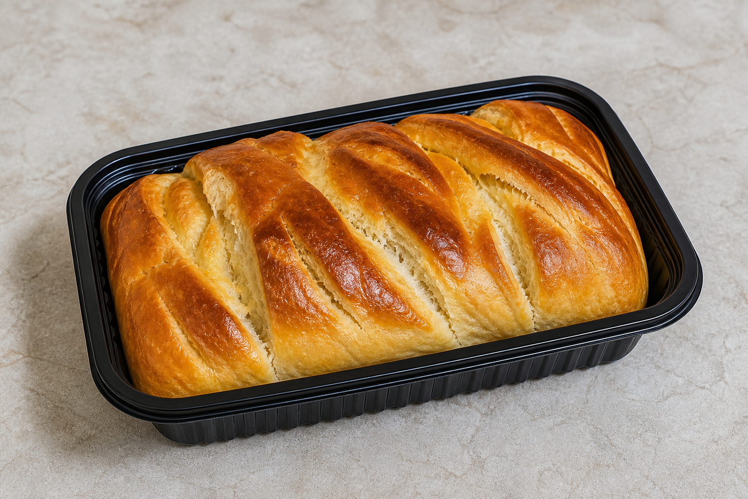 DZ Milk bread loaf street-food P06 — Algeria dish