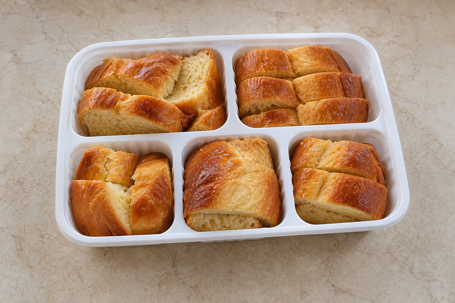 DZ Milk bread loaf street-food P08 — Algeria dish