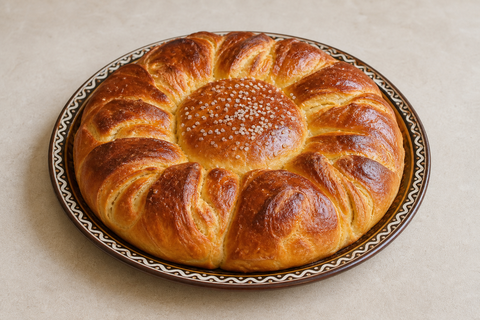 DZ Milk bread loaf street-food P10 — Algeria dish