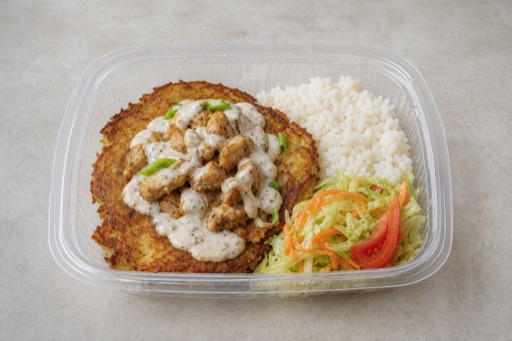 Photorealistic EE Potato pancake stack eastern-european P07 food image by VDAMO