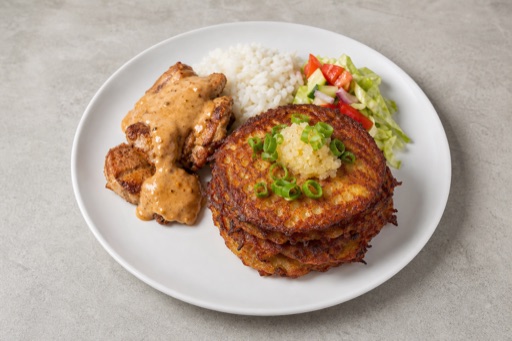 Photorealistic EE Potato pancake stack eastern-european P09 food image by VDAMO