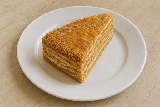 EG Honey cake slice dessert P01 — Egypt dish