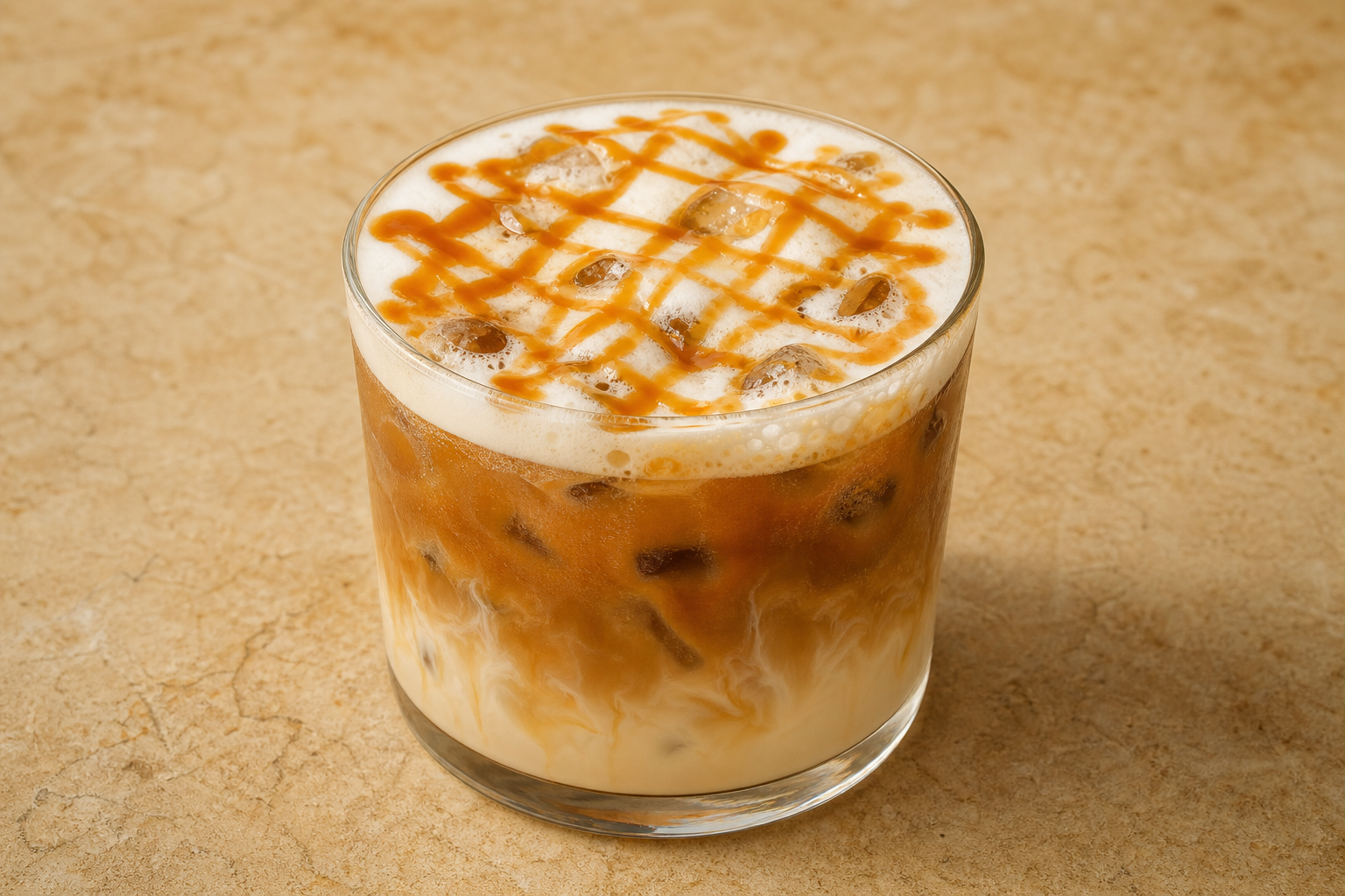 ES Caramel latte coffee P10 — Spain dish