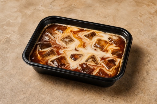Photorealistic ES Iced americano coffee P06 food image by VDAMO