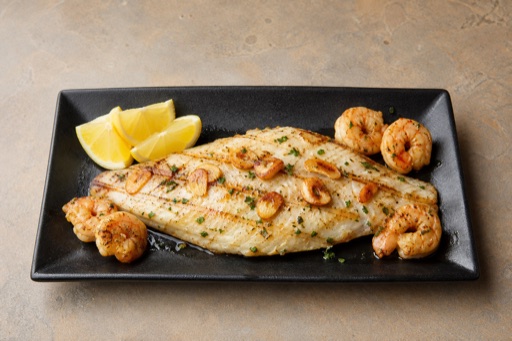 ES Grilled fish fillet seafood P02 — Spain dish