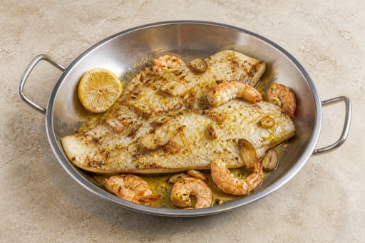 ES Grilled fish fillet seafood P05 — Spain dish