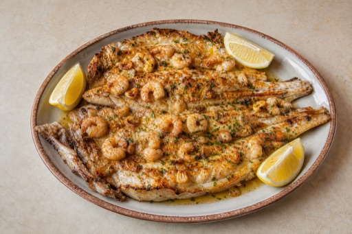 ES Grilled fish fillet seafood P10 — Spain dish