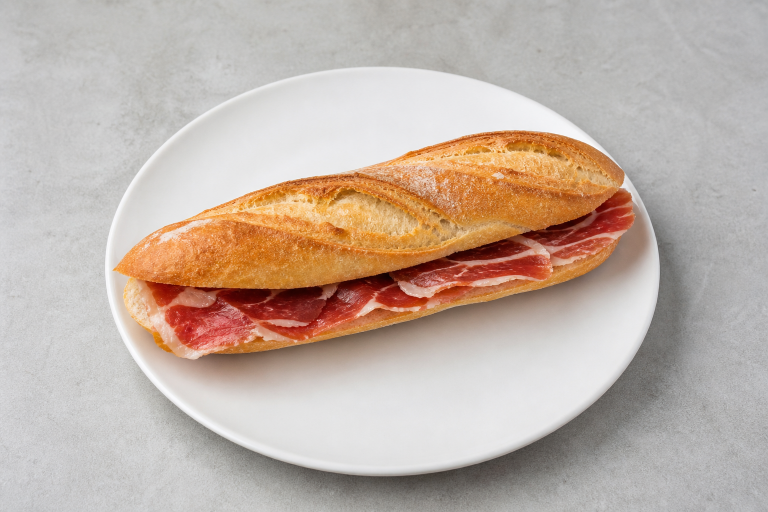 Photorealistic Bocadillo de jamon P07 food image by VDAMO
