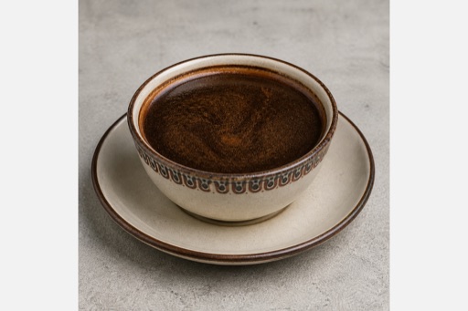Photorealistic Ethiopian coffee bunna P04 food image by VDAMO