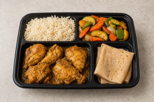 Photorealistic ET Arabic breakfast plate middle-eastern P08 food image by VDAMO