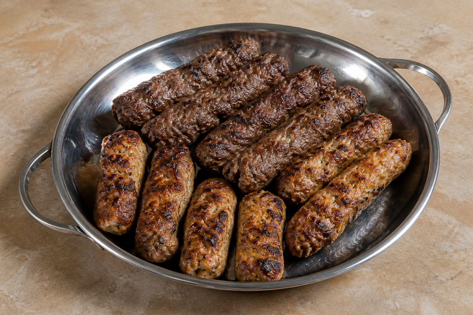 Photorealistic ET Grilled kofta meal middle-eastern P05 food image by VDAMO