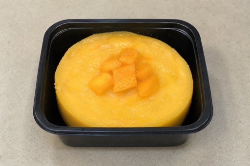Photorealistic FI Mango pudding cup dessert P06 food image by VDAMO