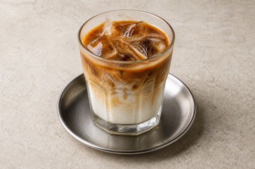 Photorealistic FR Iced cafe latte cafe P05 food image by VDAMO