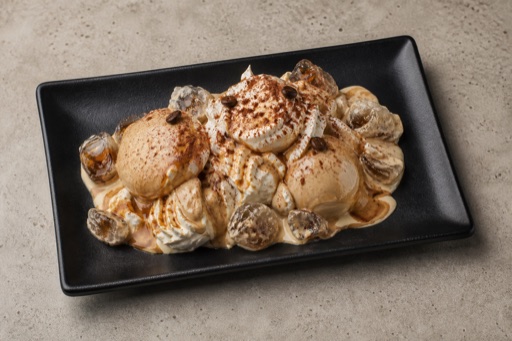 ชุดกาแฟและของหวานฝรั่งเศส P02 — อาหาร