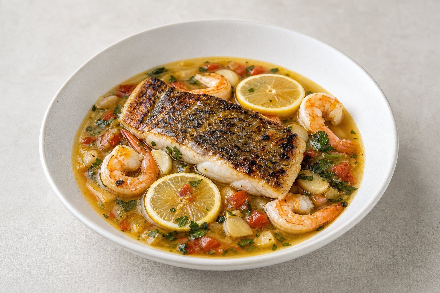 FR Grilled fish fillet seafood P04 — France dish