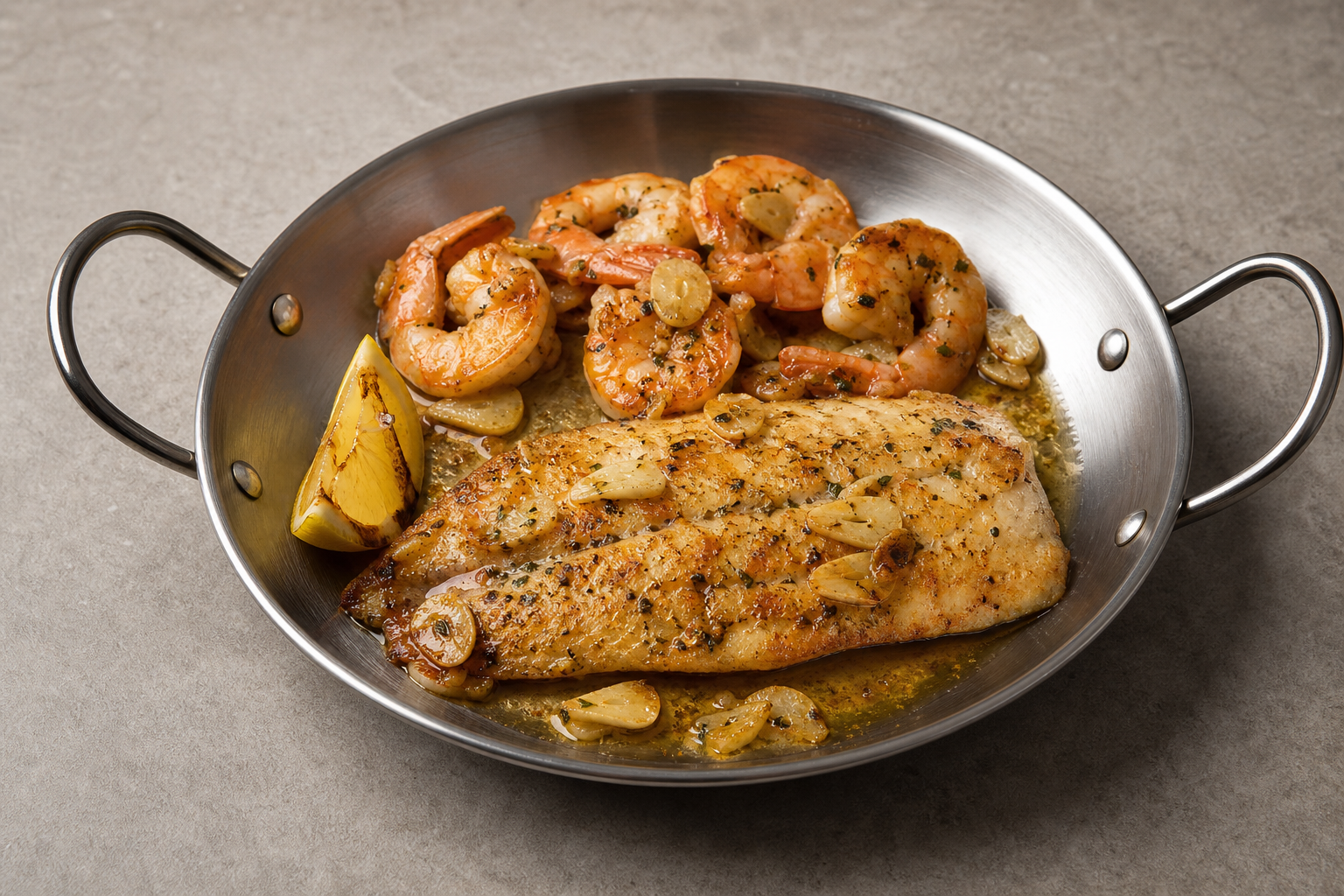 FR Grilled fish fillet seafood P05 — France dish