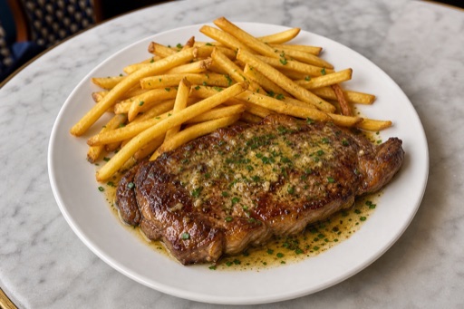Steak frites food image by VDAMO