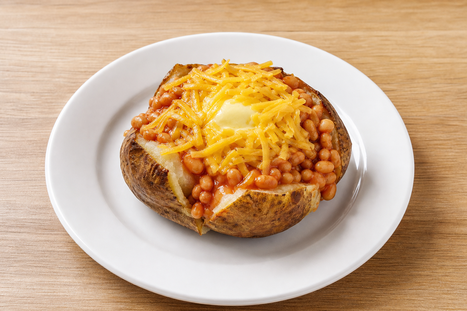 Photorealistic Jacket potato P01 food image by VDAMO