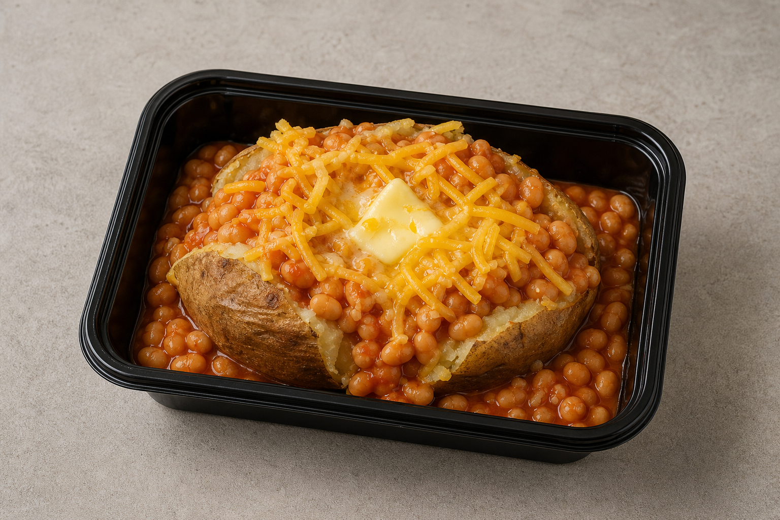 Photorealistic Jacket potato P06 food image by VDAMO