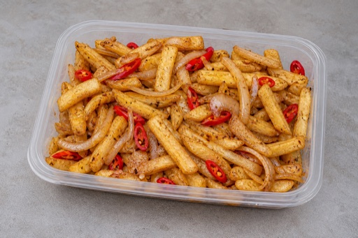Photorealistic Salt and pepper chips P07 food image by VDAMO