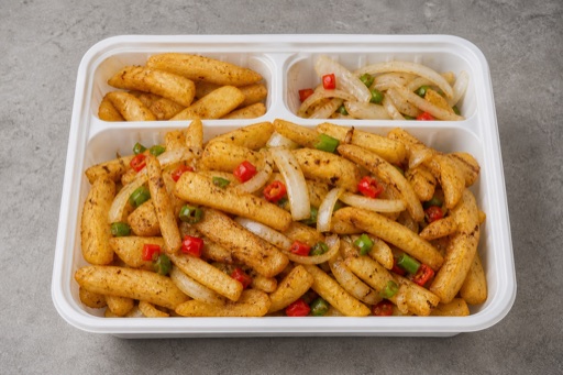 Photorealistic Salt and pepper chips P08 food image by VDAMO