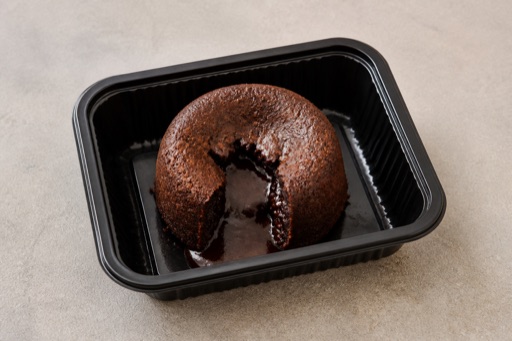 Photorealistic GB Chocolate lava cake dessert P06 food image by VDAMO