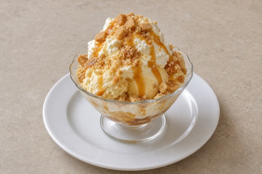 GB Ice cream sundae dessert P01 — United Kingdom dish