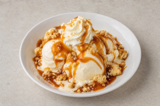 GB Ice cream sundae dessert P04 — United Kingdom dish