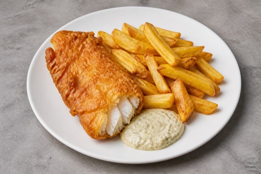 Fish and chips food image by VDAMO