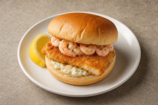 Photorealistic GB Kids burger meal fast-food P09 food image by VDAMO