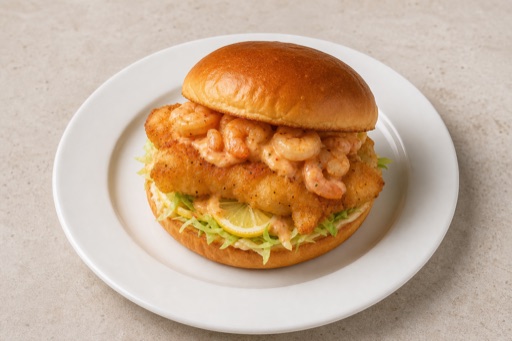GB Spicy chicken sandwich fast-food P01 — United Kingdom dish