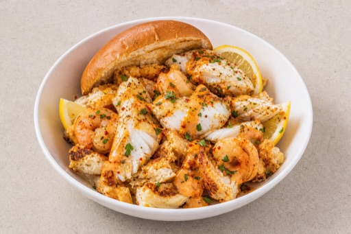 GB Spicy chicken sandwich fast-food P04 — United Kingdom dish