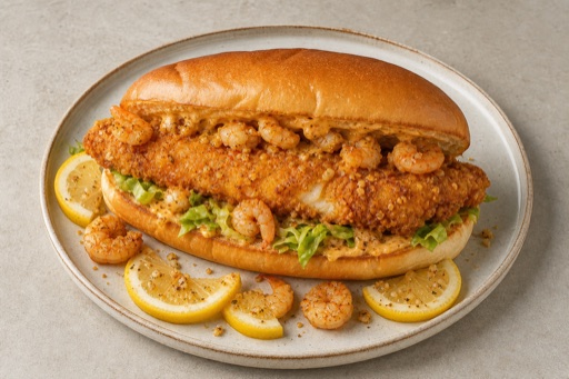 GB Spicy chicken sandwich fast-food P10 — United Kingdom dish