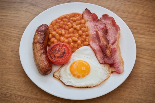 Full English breakfast food image by VDAMO