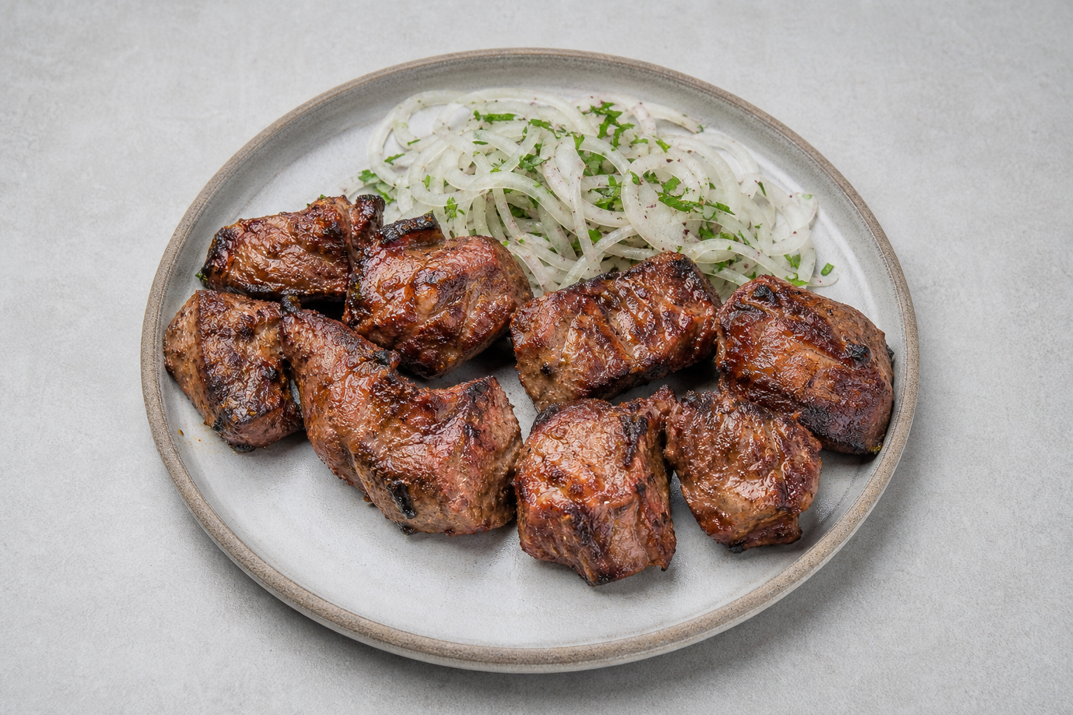 Photorealistic Mtsvadi P07 food image by VDAMO