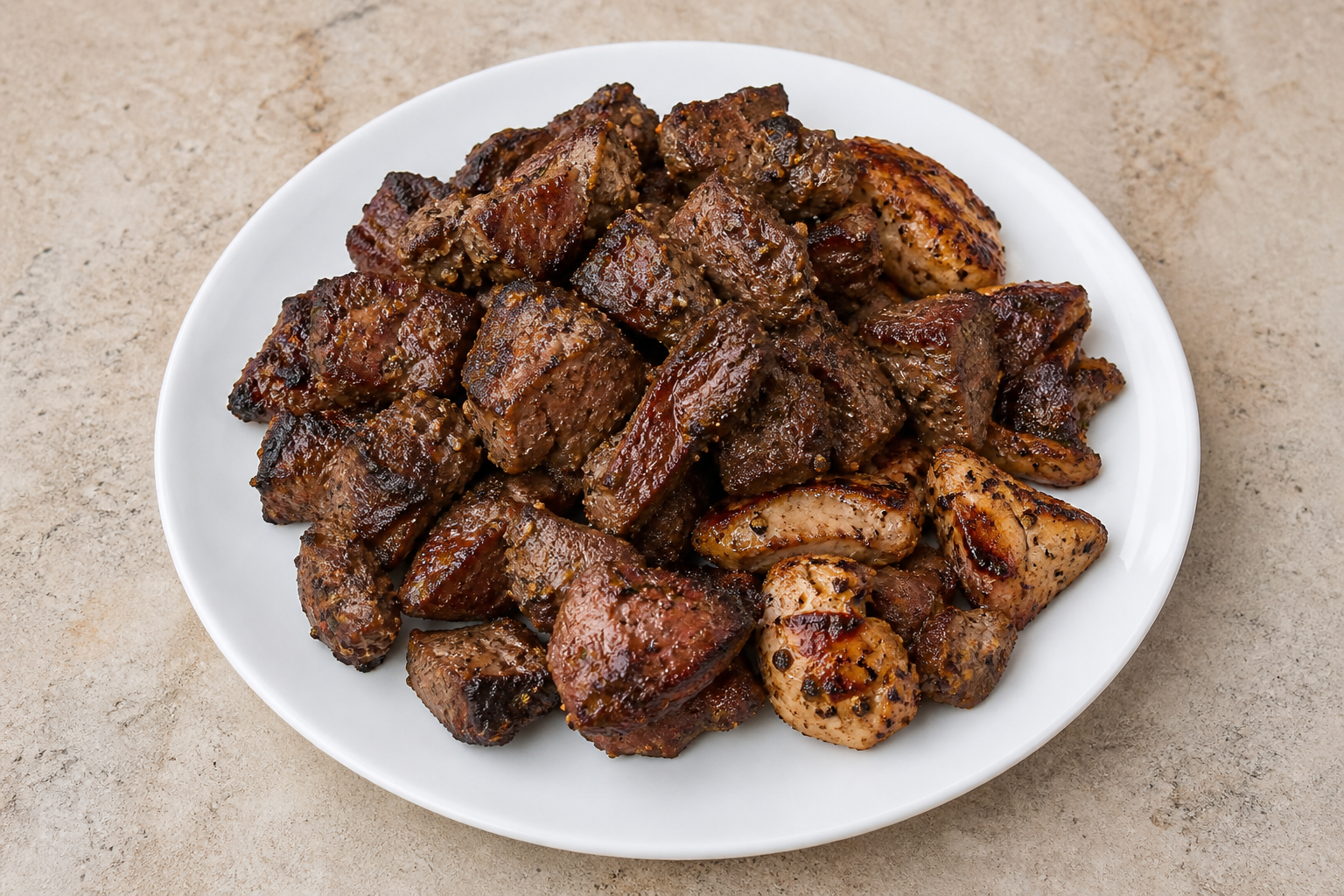 Photorealistic GE Pepper grilled beef barbecue P01 food image by VDAMO