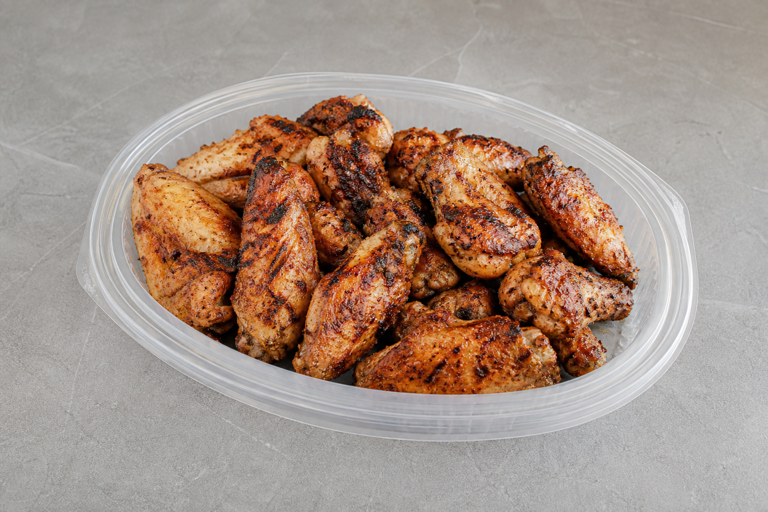 GE Spiced grilled wings barbecue P07 — Georgia dish