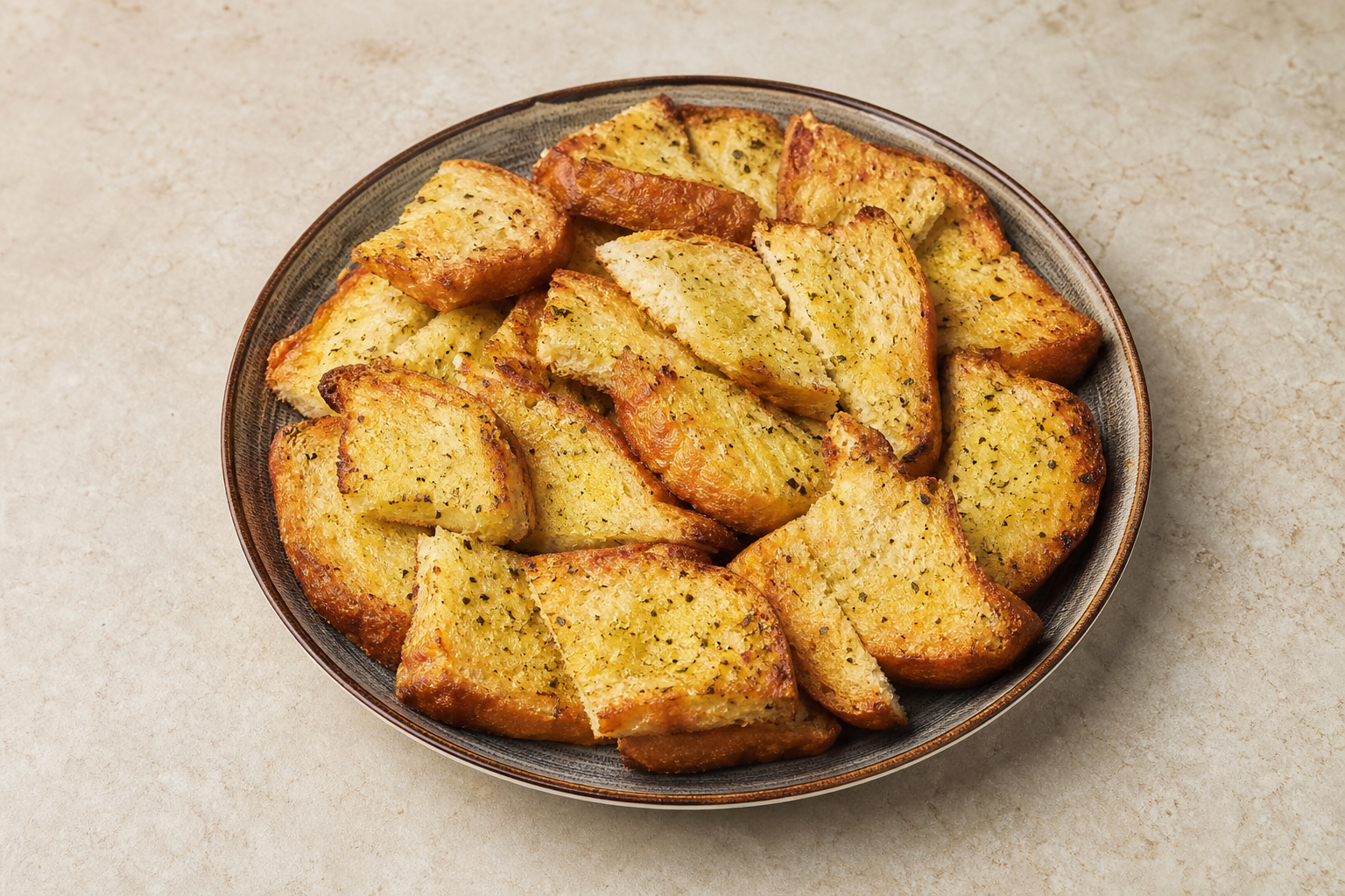 GE Garlic bakery toast georgian P10 — dish