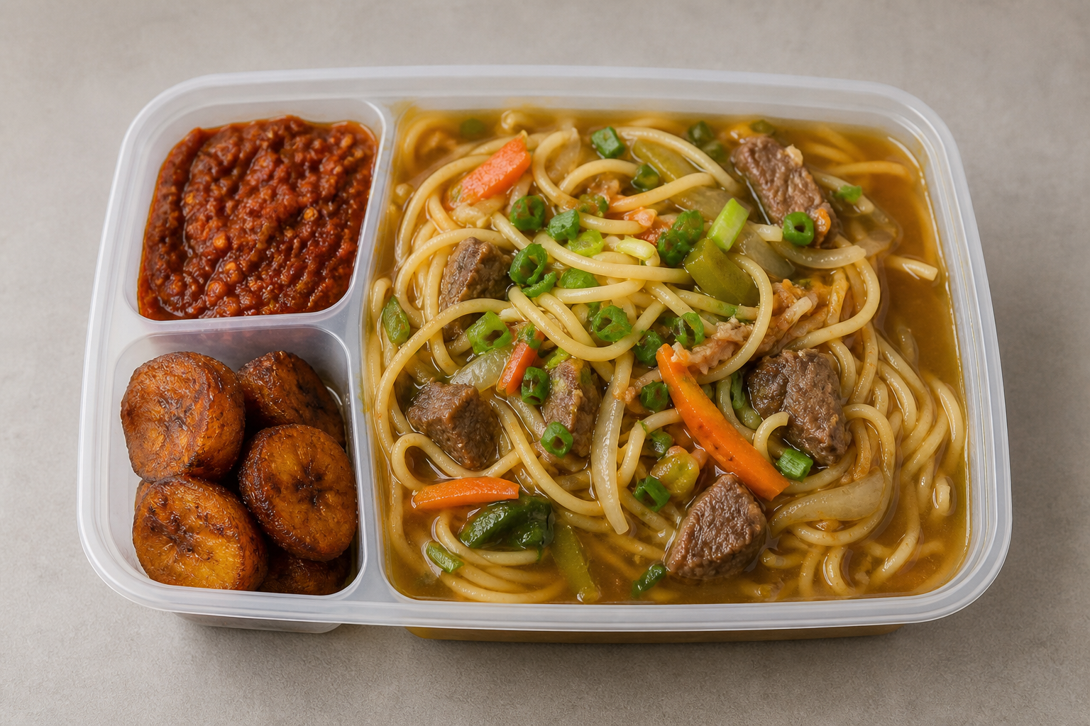 GH Local noodle bowl street-food P08 — Ghana dish